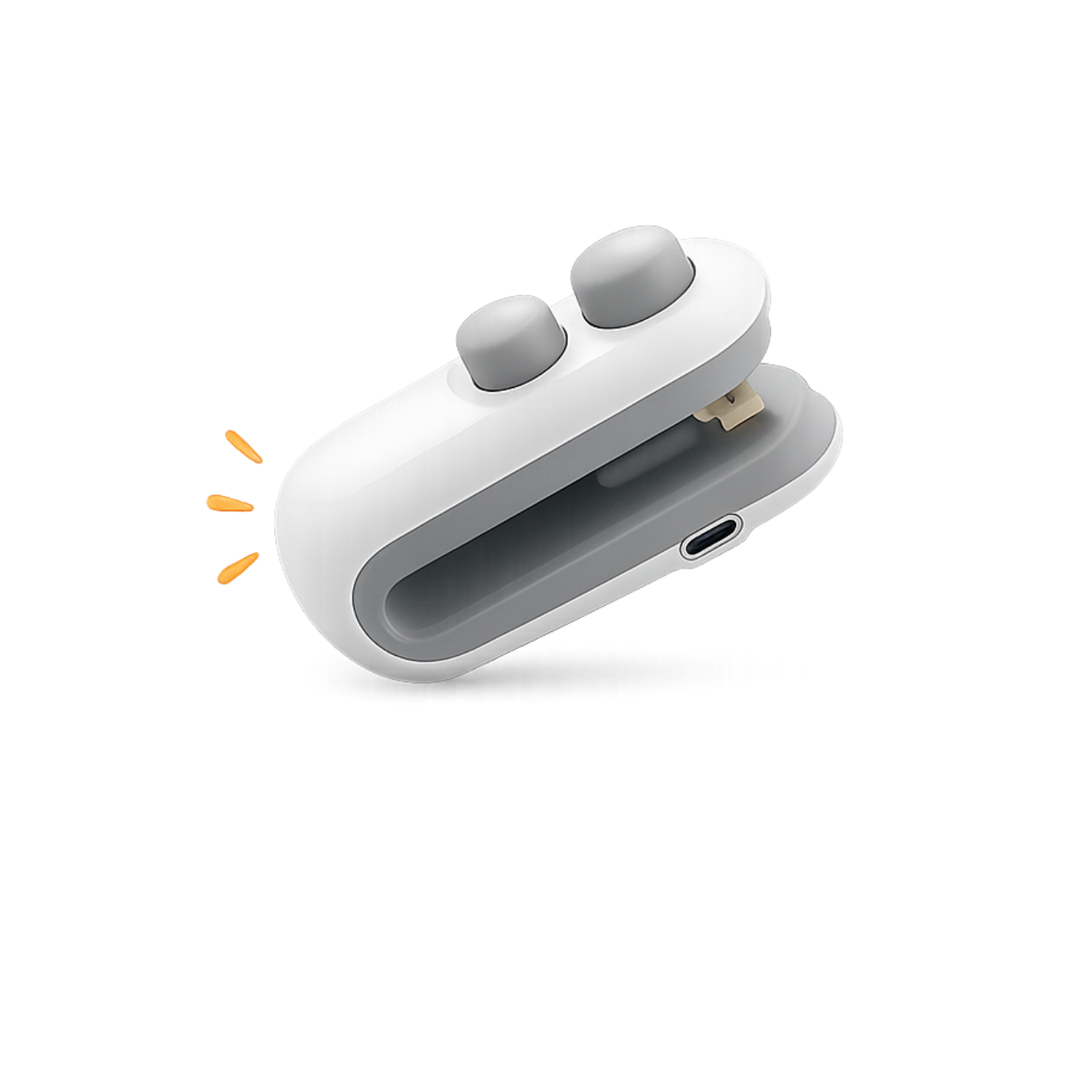 Mini Selladora 2 en 1 Portátil | Recargable USB con Cortador