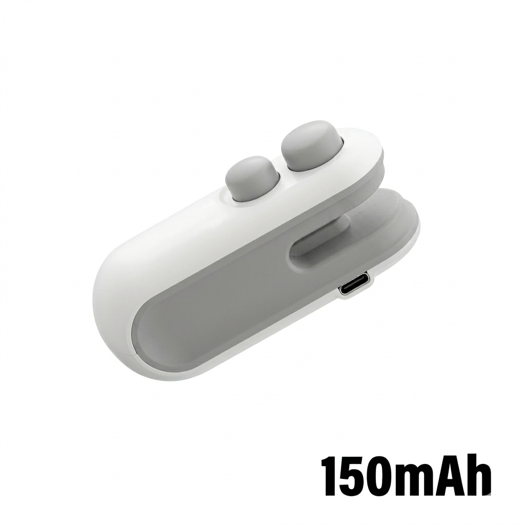 Mini Selladora 2 en 1 Portátil | Recargable USB con Cortador