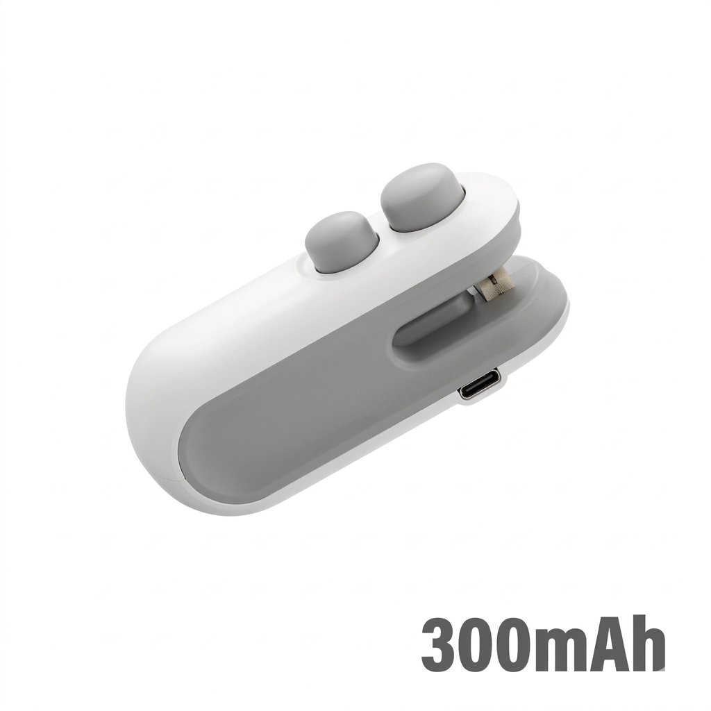 Mini Selladora 2 en 1 Portátil | Recargable USB con Cortador